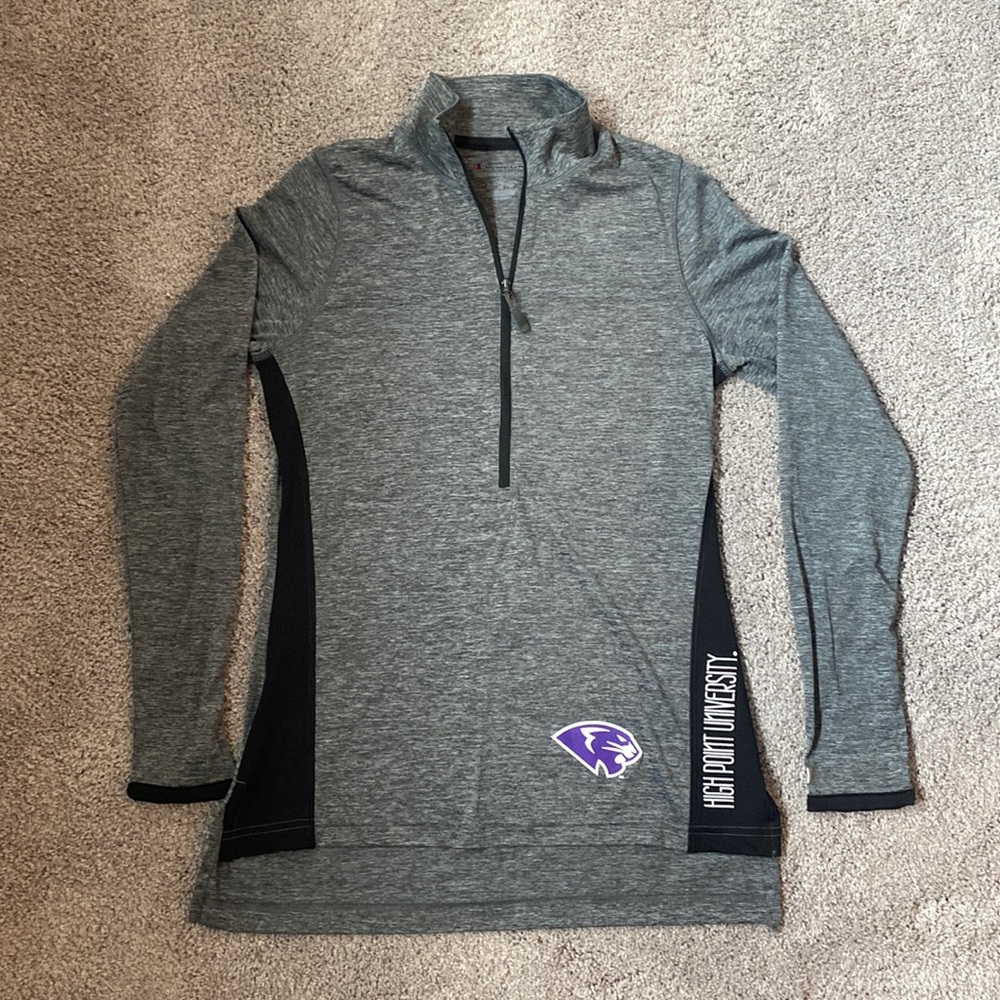 Champion High Point University Half Zip pull over